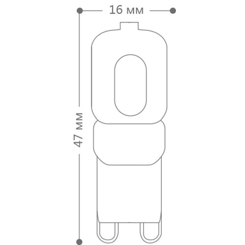 Лампа светодиодная Feron LB-430 G9 5W 4000K 25637