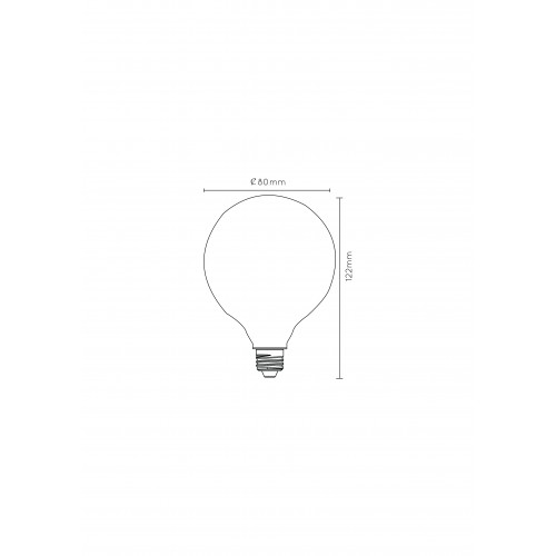 Лампочка светодиодная Lucide STEP DIM BULB 49066/08/61