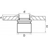 Светильник встраиваемый Forte inca 40W 213847