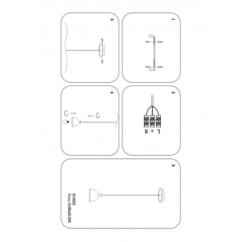 Подвес Agola 810023