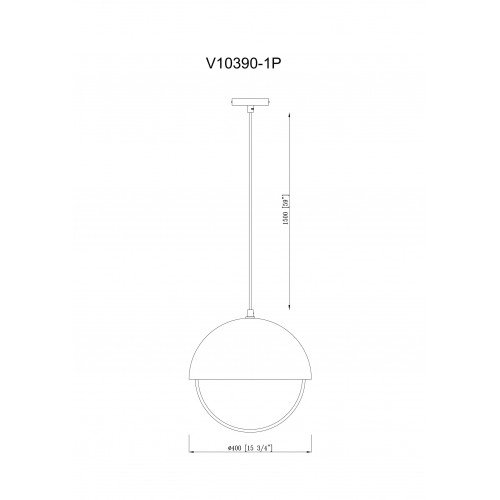 Светильник подвесной Moderli Lond V10390-1P