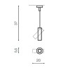 Потолочный светильник Azzardo Lens AZ3516