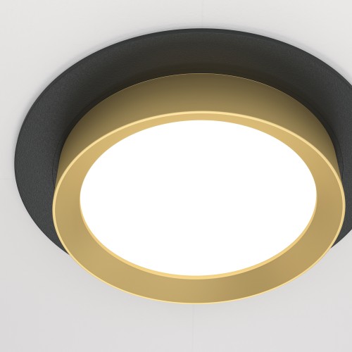 Встраиваемый светильник Maytoni Downlight Hoop DL086-GX53-RD-BG