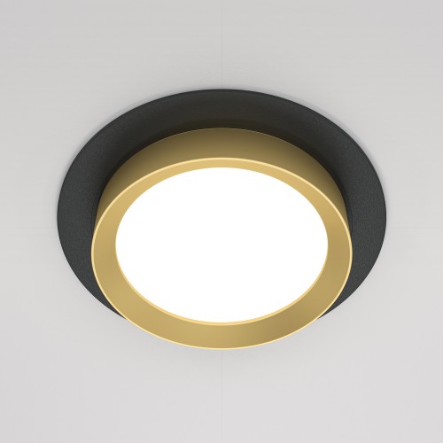 Встраиваемый светильник Maytoni Downlight Hoop DL086-GX53-RD-BG