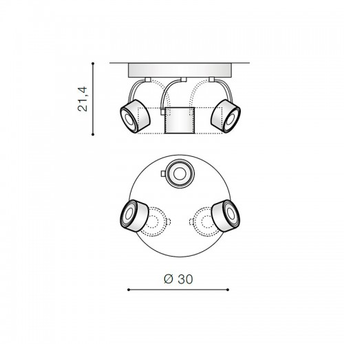 Накладной светильник Azzardo Bross Arm AZ3504