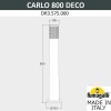 Садовый светильник-столбик Fumagalli CARLO DECO DR3.575.000.LXU1L