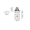 Встраиваемый светильник Fabbian Faretti D27F4900