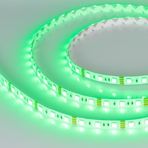 Светодиодная лента герметичная RTW-SE-B60-10mm 12V RGB (14.4 W/m, IP65, 5060, 5m) (Arlight)