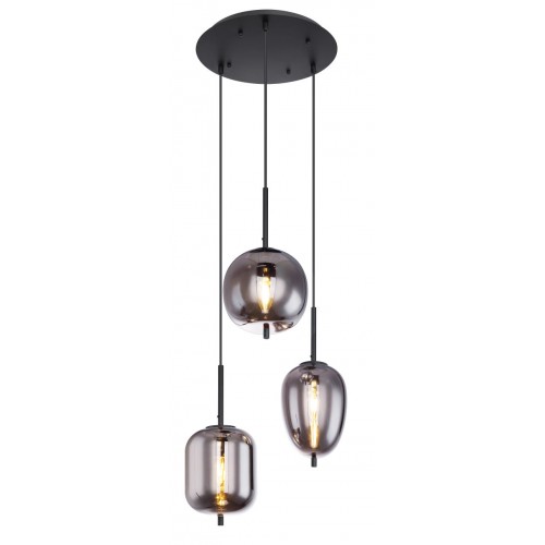 Светильник подвесной Globo Lighting Blacky 15345-3