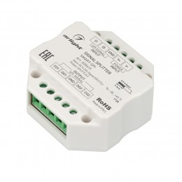 Усилитель SMART-SPI (12-24V, 2 output) (Arlight, IP20 Пластик, 5 лет)