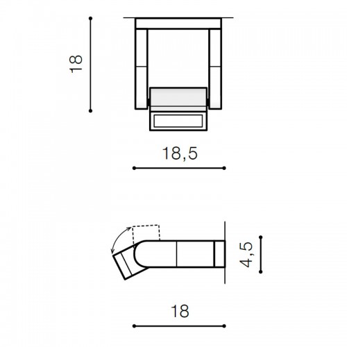 Бра Azzardo Frame wall AZ2134