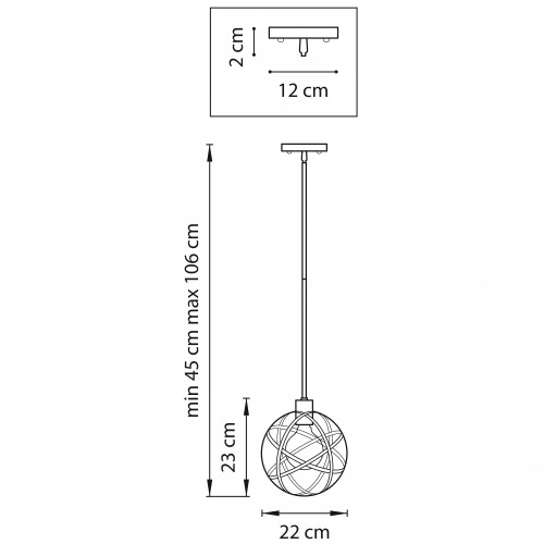 Люстра Lightstar Gabbia 732417