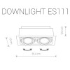 Встраиваемый светильник DOWNLIGHT 9574