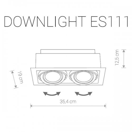 Встраиваемый светильник DOWNLIGHT 9574