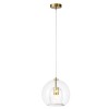 Светильник подвесной Crystal Lux LUISA LUISA SP1 BRASS/TRANSPARENT