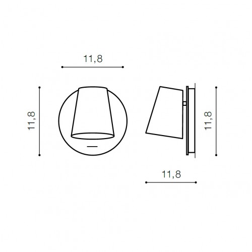 Бра Azzardo Ramona 1 Switch AZ2566