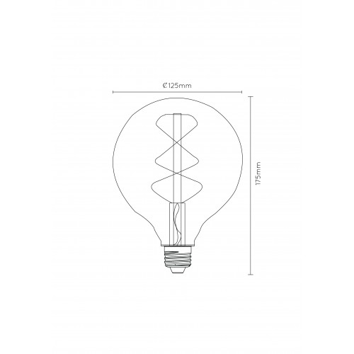 Лампочка светодиодная Lucide STEP DIM BULB 49063/05/65