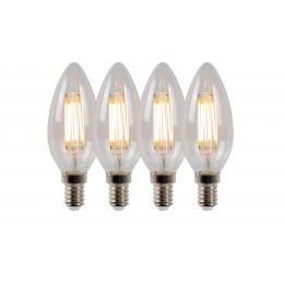 Лампочка светодиодная диммируемая Lucide LED BULB 49023/14/60 4 шт.