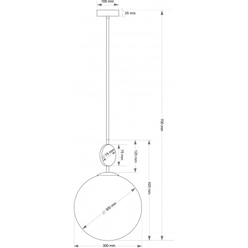 Люстра Kutek DIMARO DIM-ZW-1(BN)300