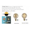 Лампочка светодиодная с датчиком движения Lucide LED BULB TWILIGHT SENSOR 49032/04/62