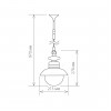 Светильник садово-парковый Elektrostandard Talli H черный GL 3002H