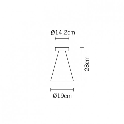 Потолочный светильник Fabbian Kone D66E0115