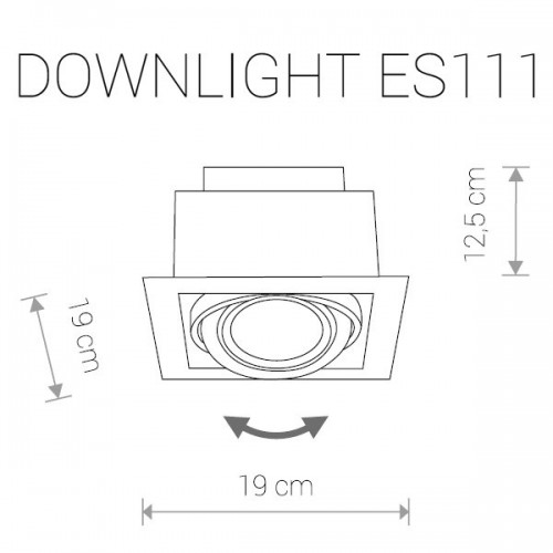 Встраиваемый светильник DOWNLIGHT 9571