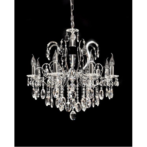 Хрустальная подвесная люстра Lumina Deco Daniella LDP 9123-8