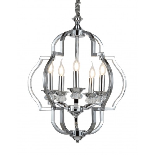 Подвесная люстра Lumina Deco Cesaro LDP 17078-8 CHR