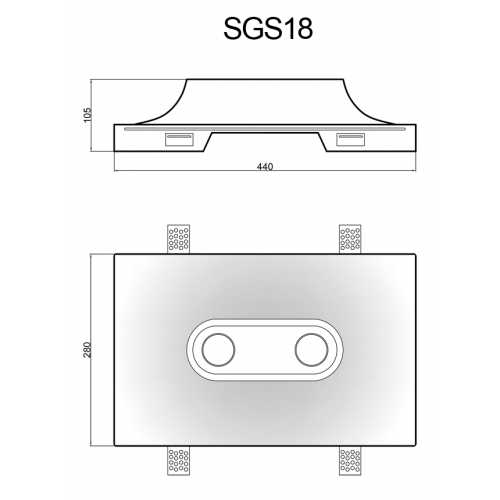 Гипсовый светильник Artpole SGS18