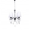 Хрустальная подвесная люстра Lumina Deco Alessia LDP 1726-4 CHR