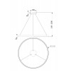 Подвесной светильник Maytoni Rim MOD058PL-L54B4K