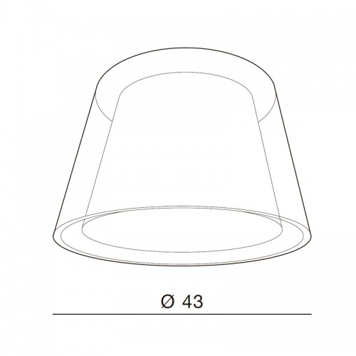 Абажур Azzardo Shade DS 43 AZ2609