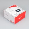 Панель SMART-P8-RGB-G-IN Black (12-24V, 3x4A, Rotary, 2.4G) (Arlight, IP20 Пластик, 5 лет)