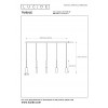 Подвесной светильник Lucide TUBULE 24401/35/30