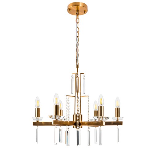 Люстра Crystal Lux Marron SP6 BRASS