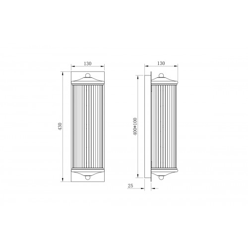 Бра K2KG0604W-1