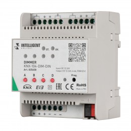 INTELLIGENT ARLIGHT Диммер KNX-104-DIM-DIN (12-24V, 4x4A) (IARL, -)