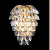 Бра Crystal Lux CHARME AP3 GOLD/TRANSPARENT