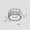 Светильник встраиваемый Lighttech Saturn 12W LTM05002