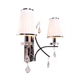 Бра Lumina Deco Glamour LDW 66247-2 WT+CHR