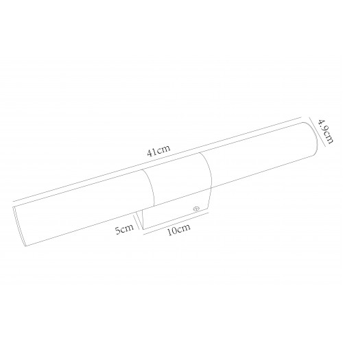 Настенный светильник Arte Lamp CALLISTO A2828AP-1AB