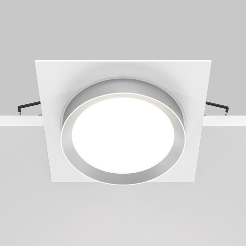 Встраиваемый светильник Maytoni Downlight Hoop DL086-GX53-SQ-WS