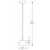 Подвесной светильник Zumaline CRYSTAL P0076-01A-F4FZ