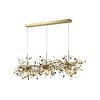 Светильник подвесной Crystal Lux GARDEN GARDEN SP3х3 L1200 GOLD