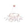 Светильник подвесной Crystal Lux EVITA EVITA SP45 D COPPER/TRANSPARENT