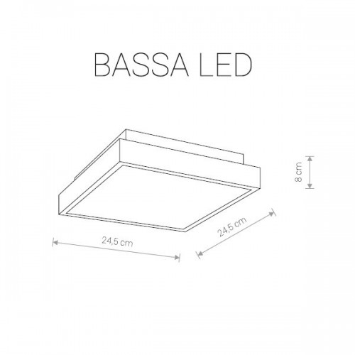 Потолочный светильник BASSA LED 9500