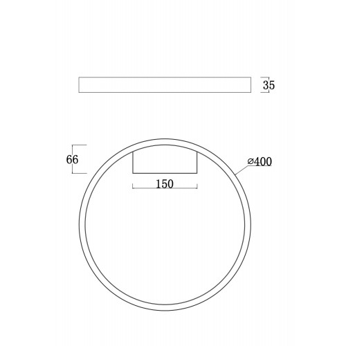 Потолочный светильник Maytoni  Rim MOD058CL-L25W4K