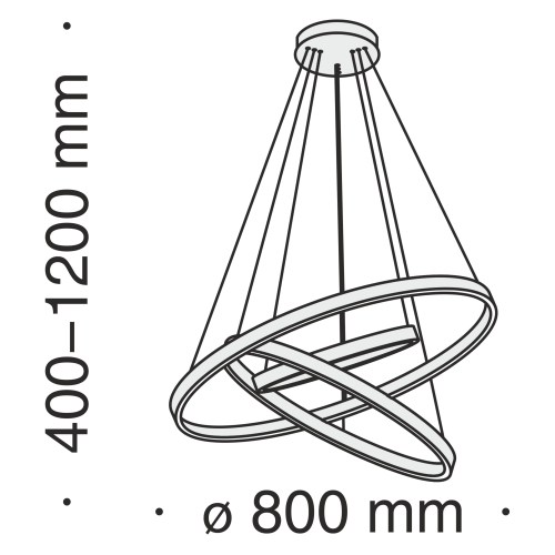 Подвесной светильник Maytoni Rim MOD058PL-L100B4K