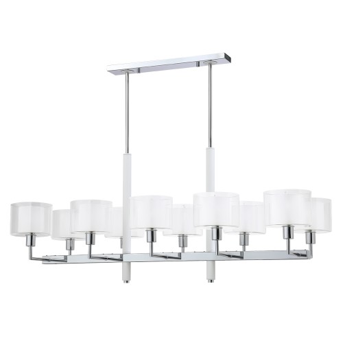 Люстра Crystal Lux MAESTRO MAESTRO SP-PL10 L1100 CHROME